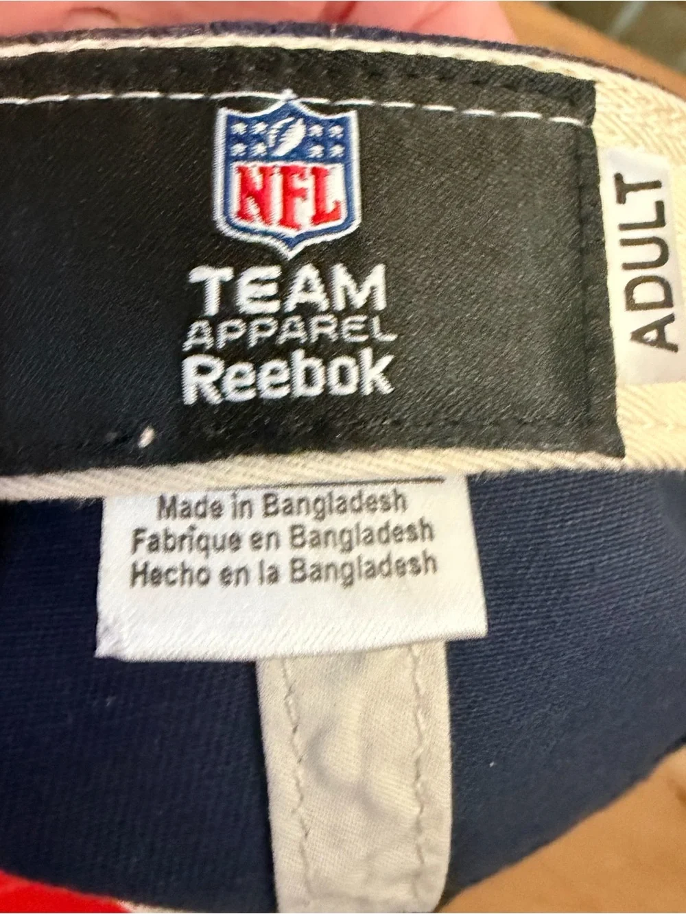 Reebok cotton or